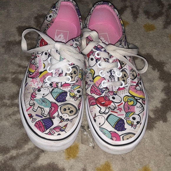 donut unicorn vans